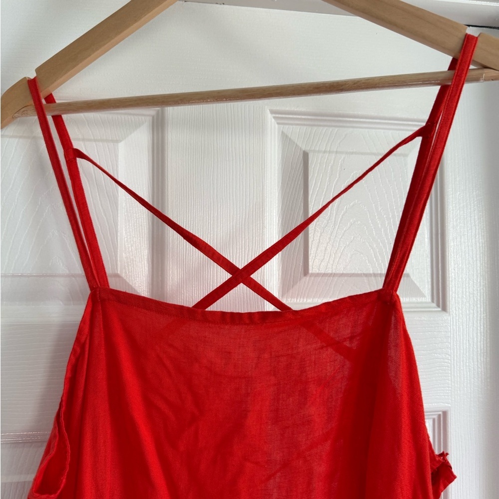 Carmakoma Vibrant Red Maxi Dress - Picture 3 of 8